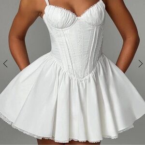 Babyboo White Josie Dress